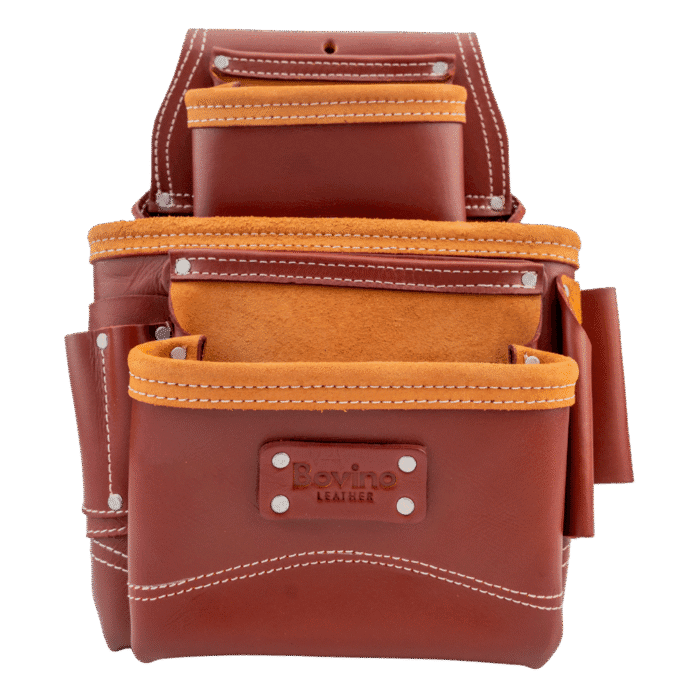 Framer Leather Tool Belt – Heavy-Duty 20 Pocket System - Image 2