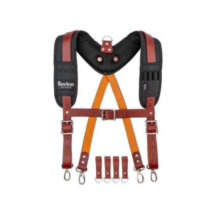 leather tool belt suspender
