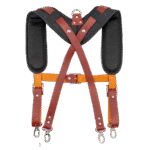 Leather Tool Belt Suspender – Adjustable, Padded & Heavy-Duty - Image 2