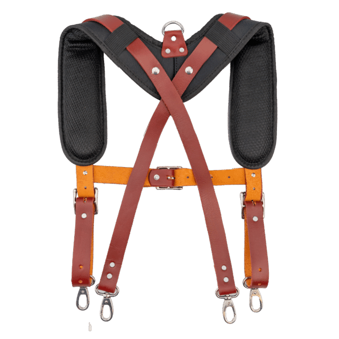 Leather Tool Belt Suspender – Adjustable, Padded & Heavy-Duty - Image 2