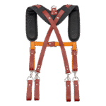 Leather Tool Belt Suspender – Adjustable, Padded & Heavy-Duty - Image 4