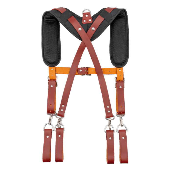 Leather Tool Belt Suspender – Adjustable, Padded & Heavy-Duty - Image 4
