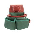 nylon leather tool pouch