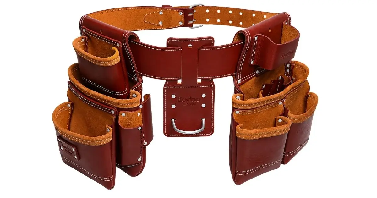 bovino framer leather tool belt