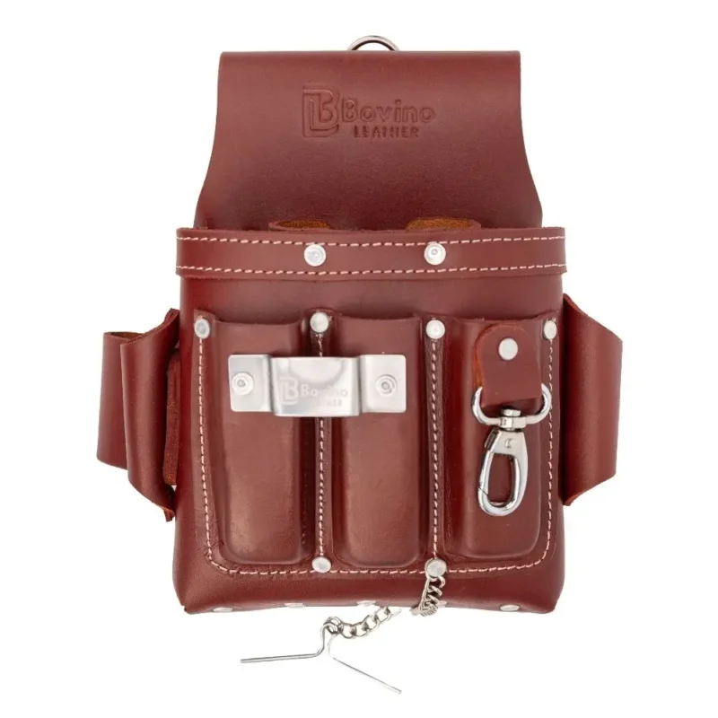 electrician leather tool pouch