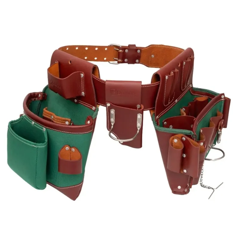 electrician nylon leather tool belt complete rig